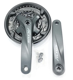 Shimano Altus FC-M2000 40/30/22T 175mm 3x9 Uyumlu Aynakol Shimano Aynakol Crankset 9-Speed FC-M2000