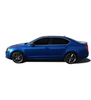 Skoda Octavia A7 SD Krom Cam Çerçeve Seti 10 Prç 2013-2020 A+ Kalite