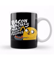 Adventure Time Bacon Pancakes Kupa Bardak Porselen