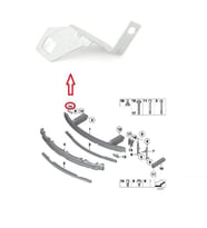 Bmw F10 Ön Tampon Braketi Sol (Alüminyum) 2010 Sonrası Uyumlu