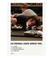 Senden Nefret Ettiğim 10 Şey Film Tablo Ahşap Poster Dekoratif