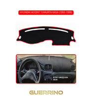 HYUNDAİ ACCENT YUMURTA KASA 1993-1999TORPİDO KORUMA HALISI KIRMIZI KENAR