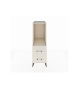 Kronos Dolap Tek Raflı 2 Çekmeceli 44x59x134 Aytaşı-Aytaşı