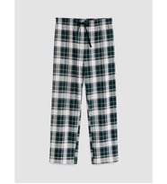 LC WAIKIKI Yeşil Ekose Desenli Erkek Pijama Alt