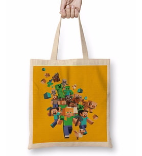 Minecraft 01 Bez Çanta Uzun Saplı