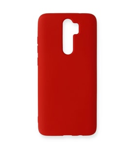 Xiaomi Redmi Note 8 Pro Kılıf Nano İçi Kadife Silikon - Kırmızı
