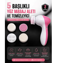 5 Fonksiyonlu Kablosuz Yüz Temizleme Cihazı ile Derinlemesine Cilt Bakımı