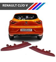 Renault Clio 5 Arka Tampon Reflektörü Sol ve Sağ Takım 2020 - 2023