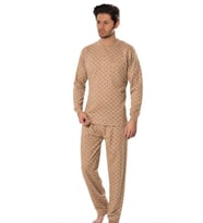 Aysu 2060 Erkek Uzun Kol Pijama Takımı Penye Pijama Takımı