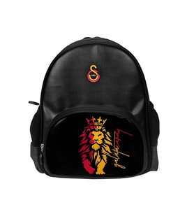 ME GALATASARAY 24586 RED&YELLOW LEON ME COLLECTION ANAOKULU SUNİ DERİ SIRT ÇANTASI