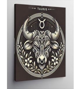 Kanvas Tablo Taurus Boğa Teması