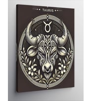 Kanvas Tablo Taurus Boğa Teması