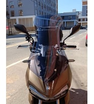 MOTOCAM Yuki Adventure 150 Ön Cam 2023-2026 Model 75cm Füme Renkli 4mm UZUN