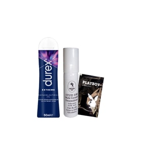 Durex Extreme AnalJel 50 ml + Stud100 GeciktirmeyeSprey + Hediye
