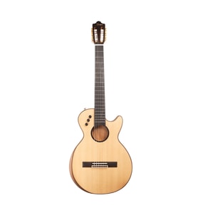 SMIGER LE-C1 N 40" İNCE KASA KESİK ELEKTRO KLASİK GİTAR NATURAL
