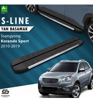 S-Dizayn Ssangyong Korando Sport S-Line Krom Yan Basamak 203 Cm 2010-2019 A+ Kalite