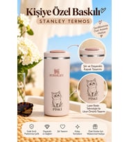 Kişiselleştirilebilir Stanley The Transit Fliptop Termos 0.35L Özel İsim ve Tasarımlı Hediye