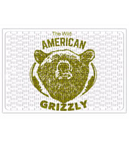 American Grizzly Puzzle 240 Parça Yapboz