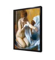 After The Bath Çerçeveli Mdf Tablo