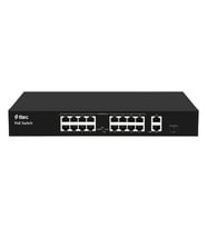 T.TEC 19300PG-1SFP 16PORT 10/100/1000 BASE-T POE/POE+ PORT / 2PORT 10/100/1000 1XSFP PORT 300W