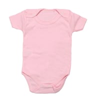 Kız Bebek Çıtçıtlı Pembe Kısa Kol Body Zıbın