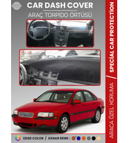 VOLVO S80 (1998-2006) Torpido Örtüsü Ön Göğüs Koruma Torpido Koruma Tam Uyum Araca Özel UV Koruma