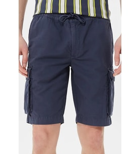Lacoste Men's Regular Fit Cotton Bermuda Shorts Erkek Kargo Cepli Bermuda Şort Lacivert