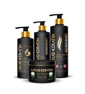 Kabaran Saç Keratin Bakım Seti (4'lü)