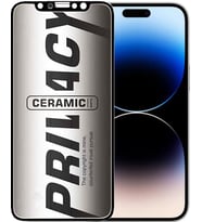 Apple Uyumlu   iPhone 14 Pro Hayalet Ekran Koruyucu Mat Seramik Hayalet