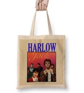 Jack Harlow Retro Tee Bez Çanta Uzun Saplı