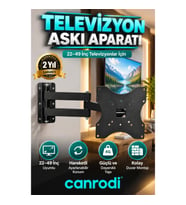 22–49 İnç Televizyonlar İçin Hareketli Duvar Askı Aparatı – Ayarlanabilir Konum