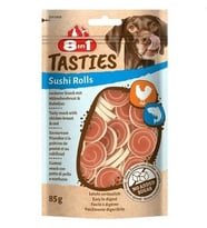 8in1 Tasties Sushi Rolls Tavuklu Balıklı Sushi Köpek Ödülü 85 Gr