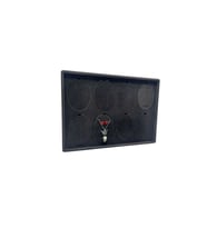 Yerli Üretim Süet Kumaş Dakka Model Füme Renk 34-24 Cm Ayaklı Üçlü Set Tabla Stand