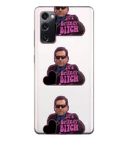 Samsung Galaxy S20 FE Uyumlu Michael Scott The Office Tasarımlı Şeffaf Telefon Kılıfı