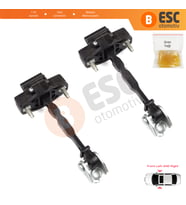 Citroen C4 e-C4 C4X e-C4X MK3 2020-On 9831783580 İçin 2 EA Ön Sağ ve Sol Kapı Gergi Yayı
