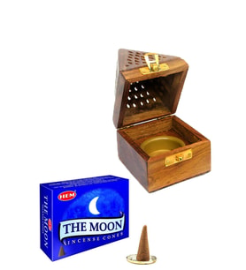 Konik Tütsü Yakma Kutusu The Moon Cones