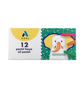 Adel 12li Yağlı Pastel Boya Seti