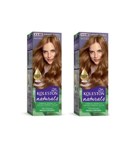 Naturals Saç Boyası Karamel Kumral 7/3 2x Paket