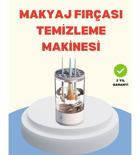Profesyonel Makyaj Fırçası Temizleme ve Kurutma Makinesi