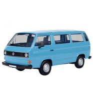 Volkswagen Type 2 T3 Klasik Araba 1:24 Ölçütlü (Mavi)