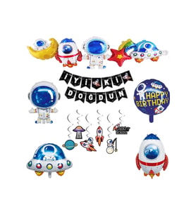 UZAY FOLYO BALON SET
