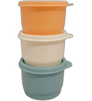 Tupperware Atıştırmalık Mini Kaplar 3 Lü Set