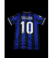 inter SNEIJDER 2010 Sezon Madrid Şampiyonlar Ligi Finali Nostalji Yetişkin Forması (Mavi)