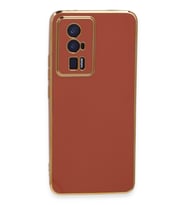 Xiaomi Poco F5 Kılıf Volet Silikon - Kırmızı