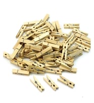 Dodes 100'lü Ahşap Mandal 2.5cm (10'lu Paket-1000 Adet)