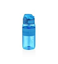 UZSPACE PİPETLİ SİLİKON GÖVDE MATARA TRITAN 4105 440 ML OKYANUS MAVİ