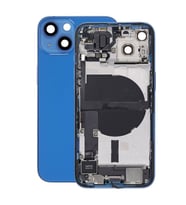 İphone 13 Uyumlu Kasa Dolu Bataryasız - Mavi
