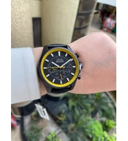 Slazenger SL.09.2134.2.02 Deri Siyah 44 mm Erkek Kol Saati