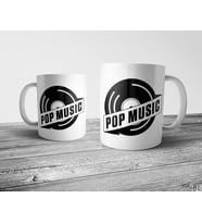 Pixxa Pop Müzik Kupa Bardak Model 2