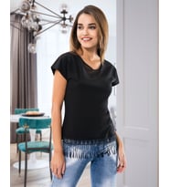 Mulvxicgy Mdyk02  Püsküllü Yarım Kol Kadın Body 132 (Mulvix)